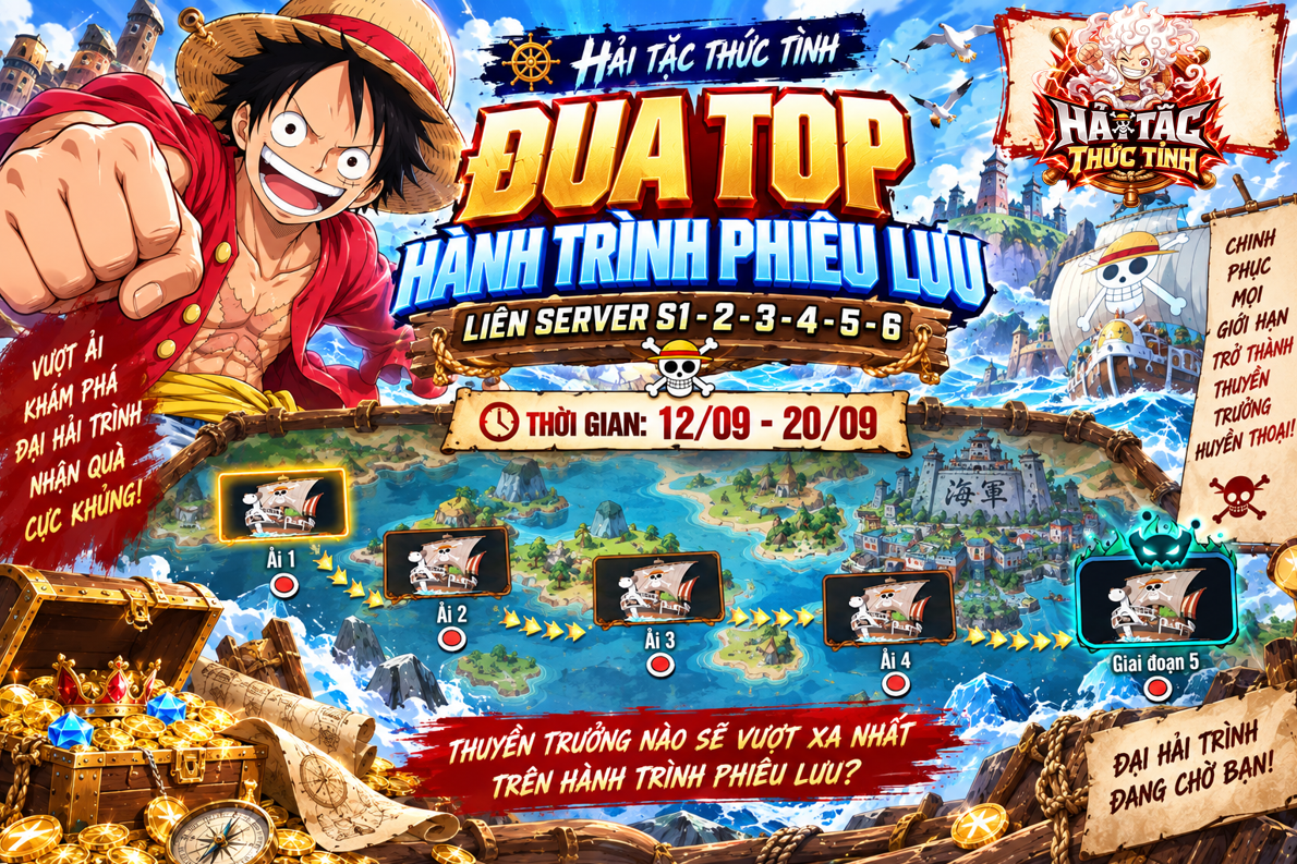 ĐUA TOP HÀNH TRÌNH PHIÊU LƯU